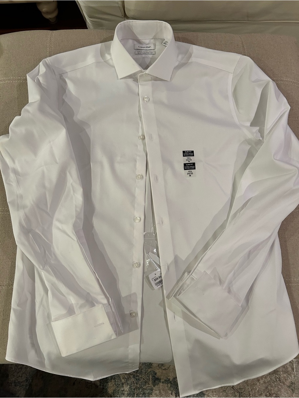 Calvin Klein dress shirt (cufflinks needed)